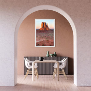 cadre-photo-salle-a-manger-monument-valley