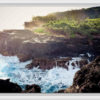 tableau-cadre-blanc-mer-rochers-brume