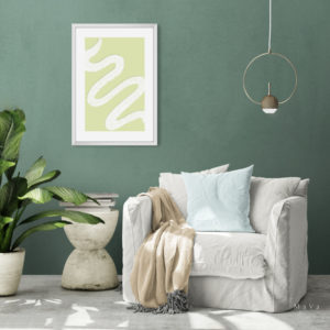 illustration-minimaliste-abstrait-vert